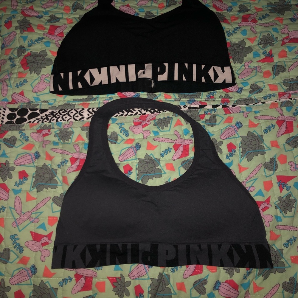 PINK Halter Bras (2)